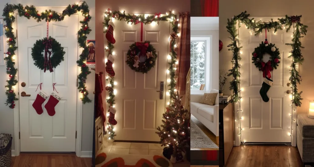 Dorm Room Christmas Decoration Ideas for Door (Small Spaces)