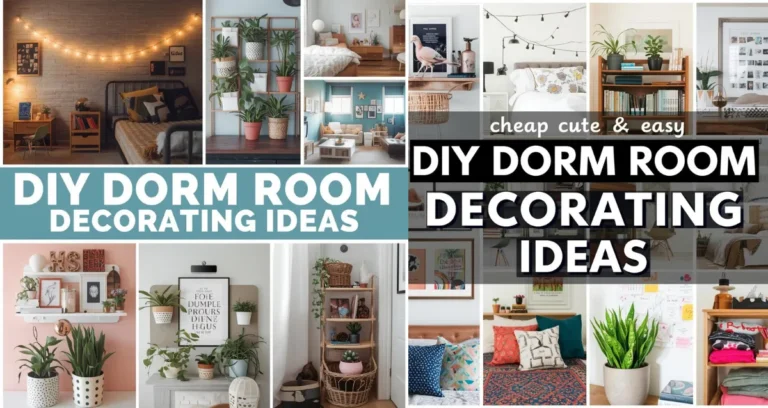 DIY Dorm Room Decorating Ideas Cheap, Cute & Easy Ways to Personalize Your Space